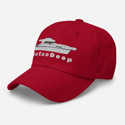 InTooDeep Embroidered Hatteras Dad Hat