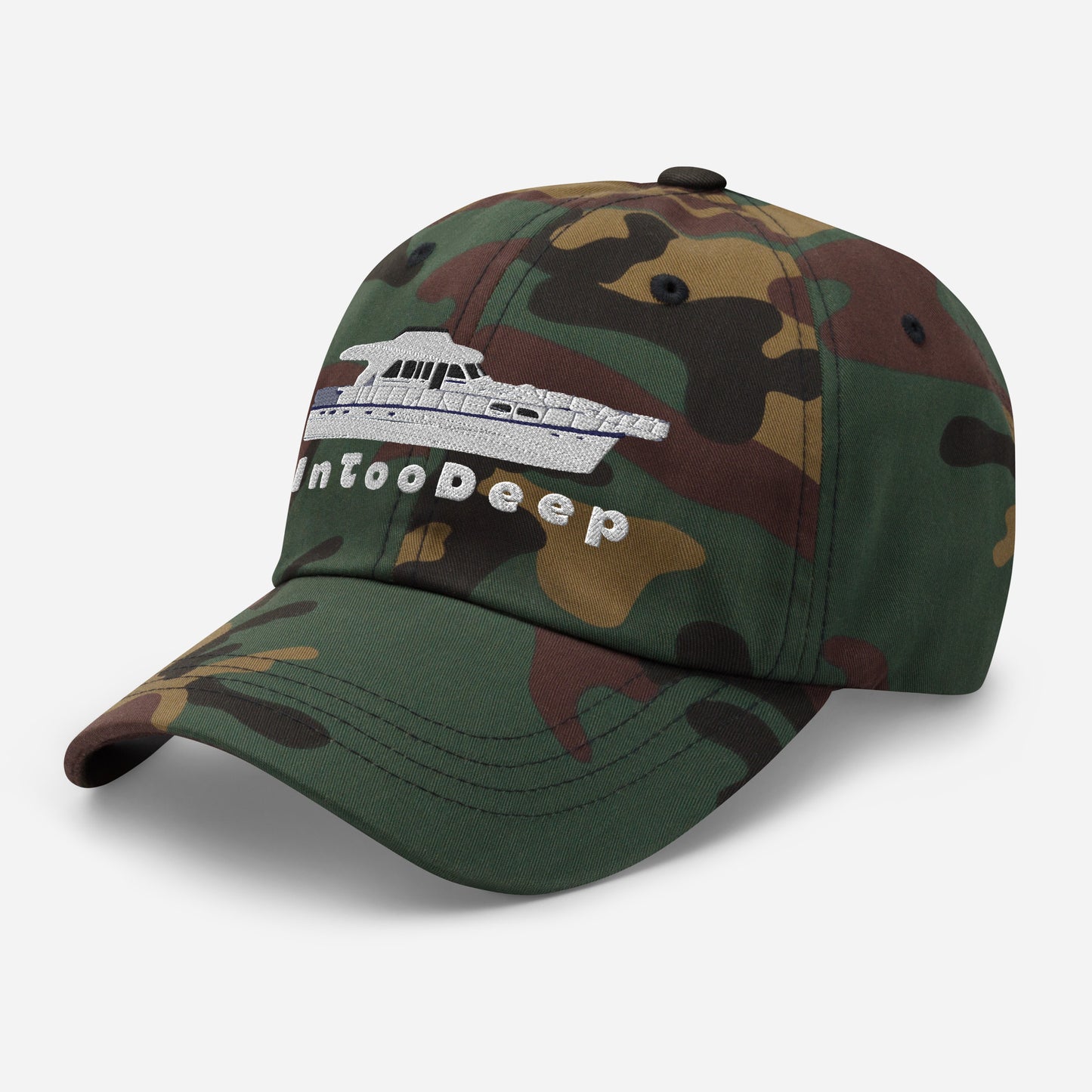 InTooDeep Embroidered Hatteras Dad Hat