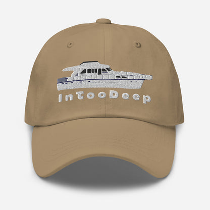 InTooDeep Embroidered Hatteras Dad Hat