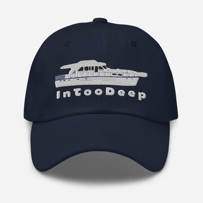 InTooDeep Embroidered Hatteras Dad Hat