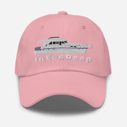 InTooDeep Embroidered Hatteras Dad Hat