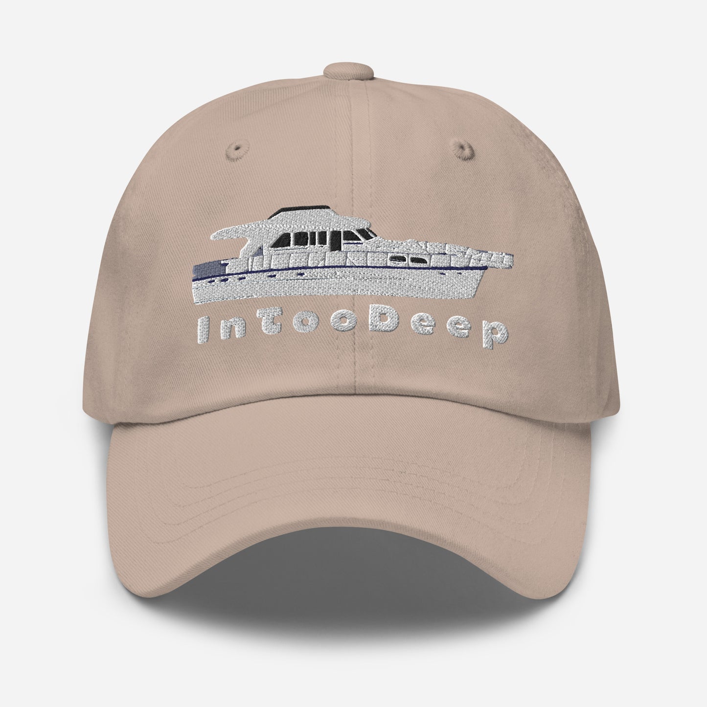 InTooDeep Embroidered Hatteras Dad Hat