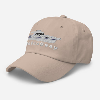 InTooDeep Embroidered Hatteras Dad Hat